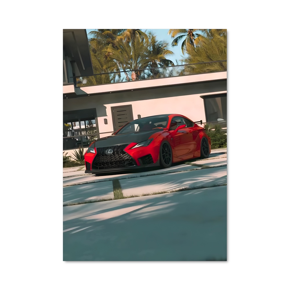 Poster Rétro Racer